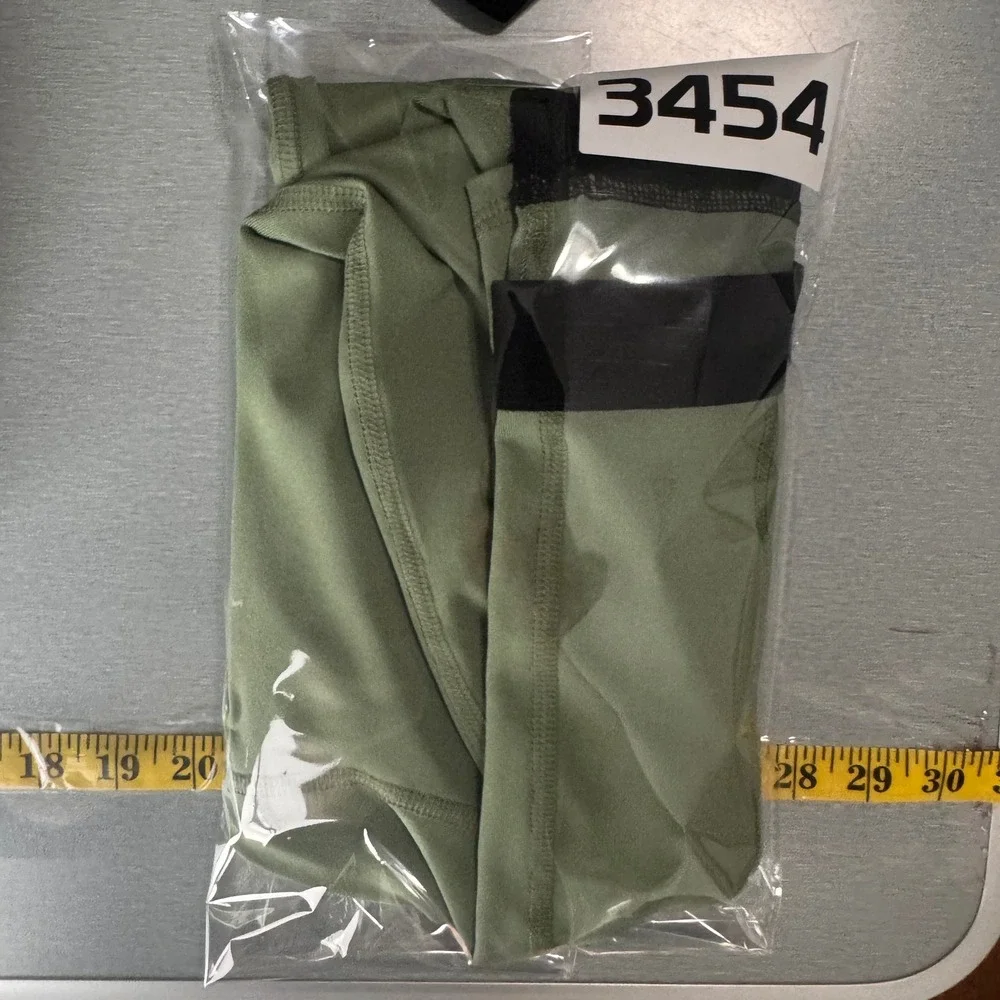 Sweat &‎ Soul Mens XXL Olive Green Compression Pants Training Tights NWT